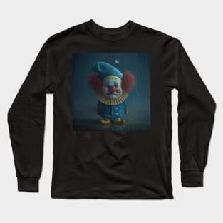 Sad Clown Long Sleeve T-Shirt